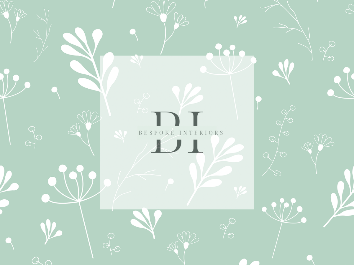 Wallpaper leafy turquoise