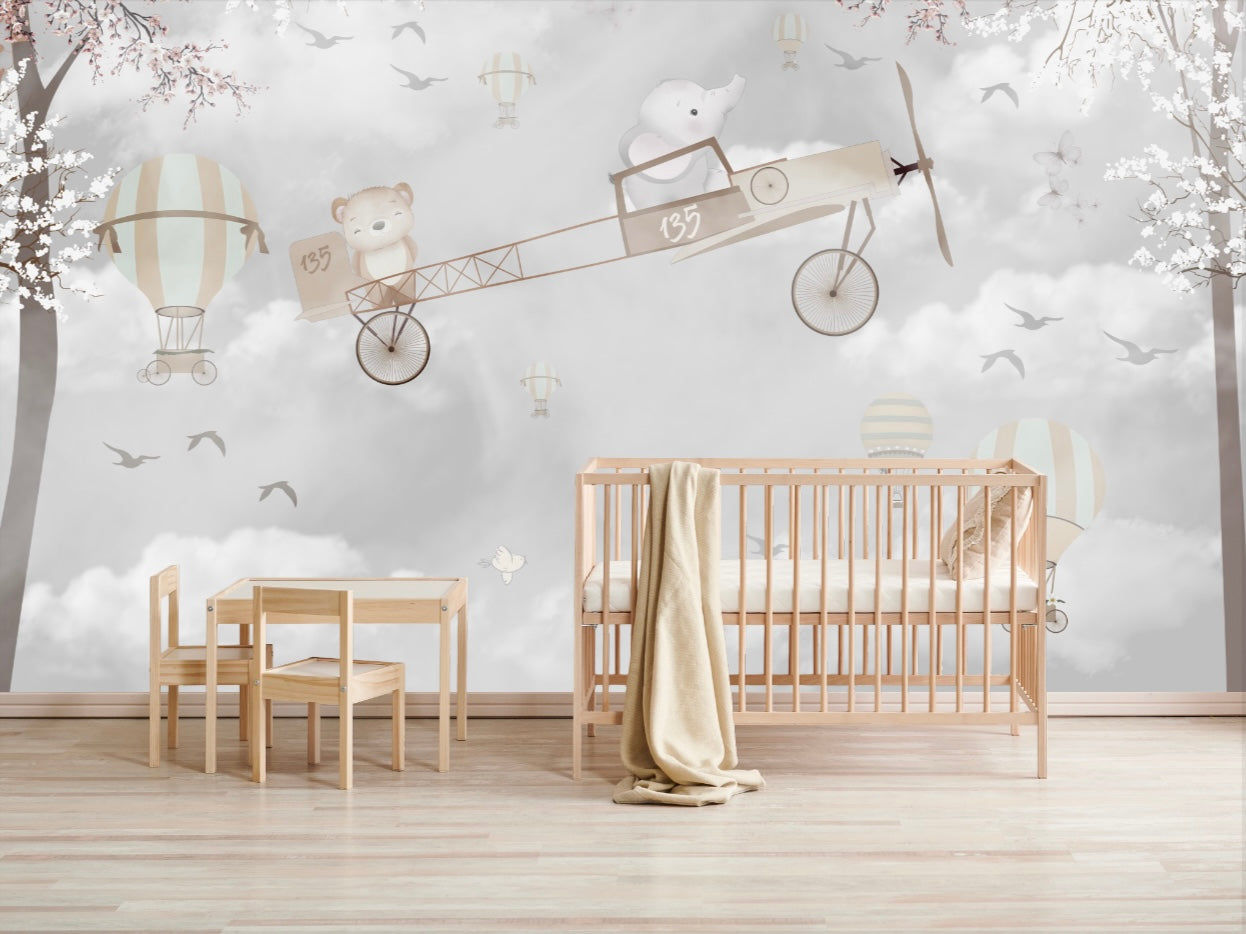 Wallpaper Floating Friends