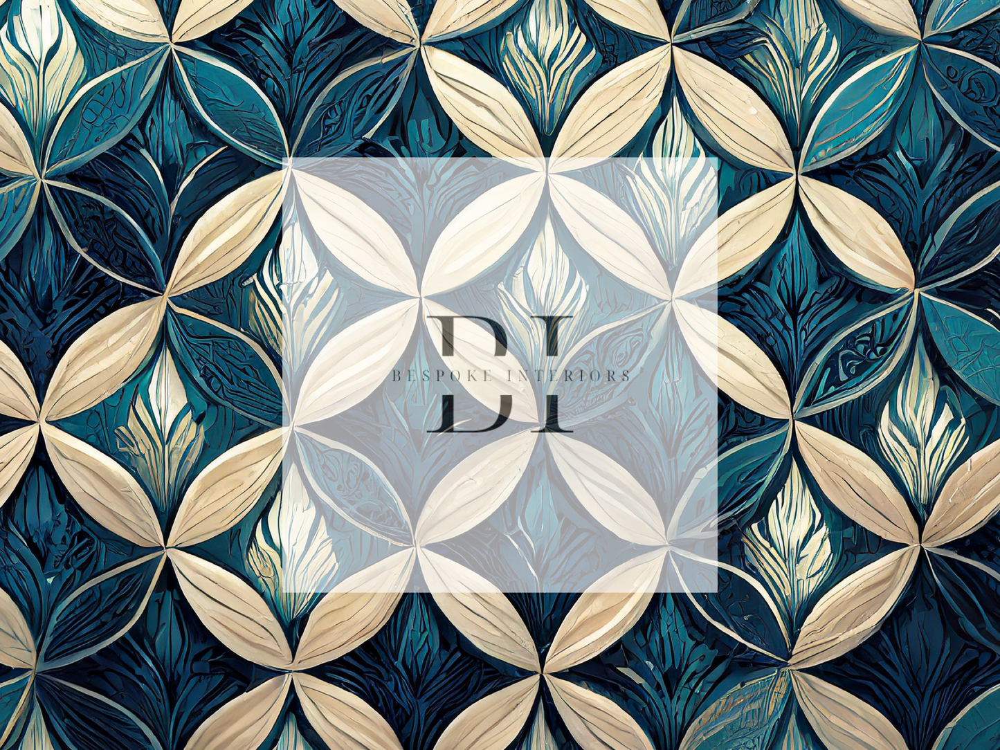 Wallpaper Moroccan Crystal Flower