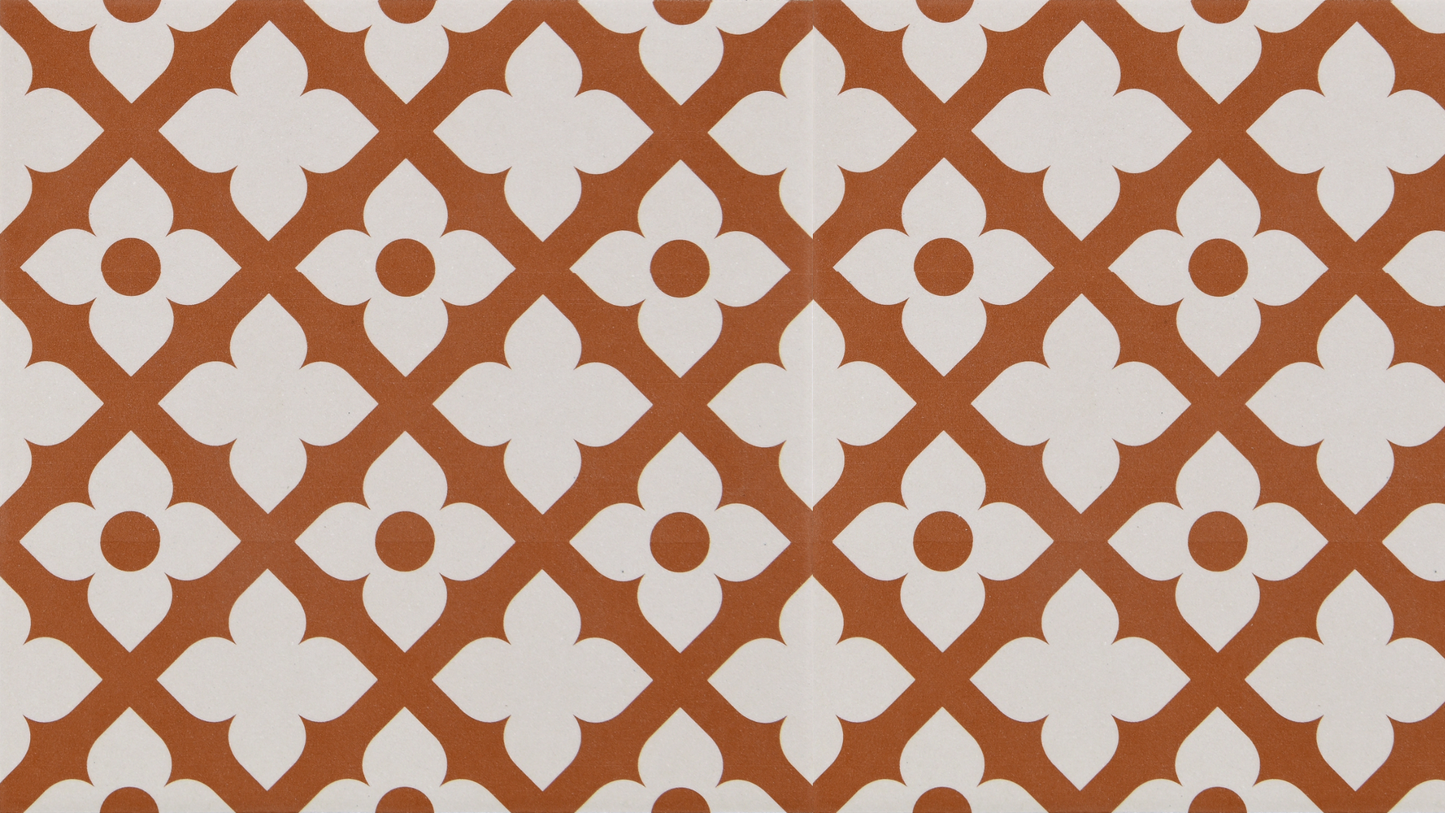 Wallpaper Terracotta Lace