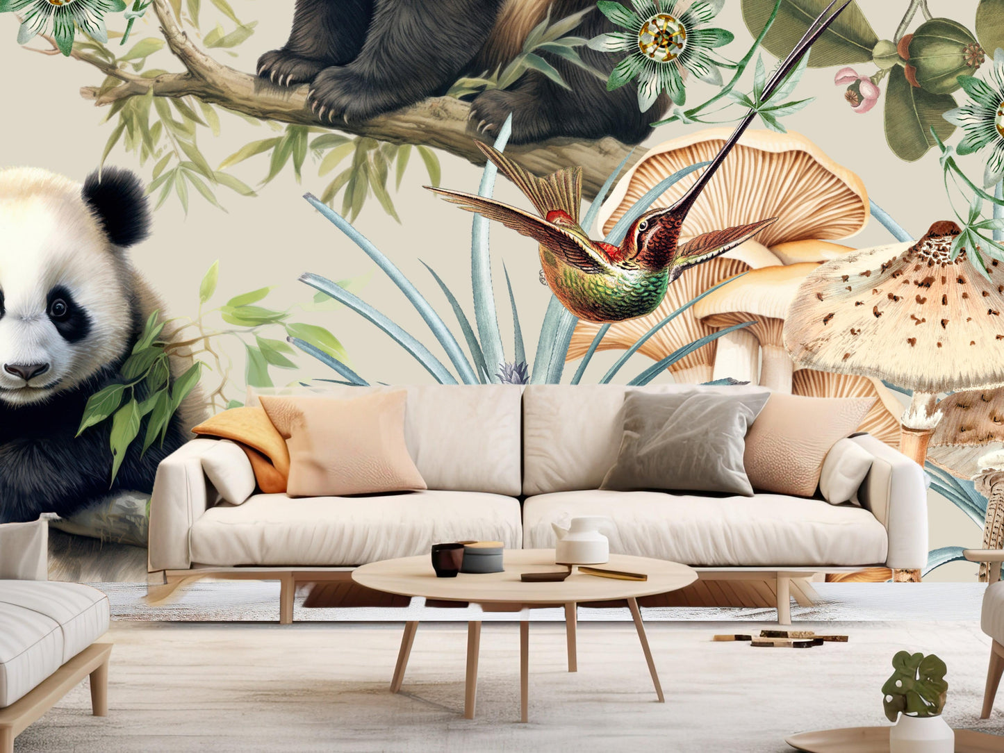 Wallpaper Panda Paradise