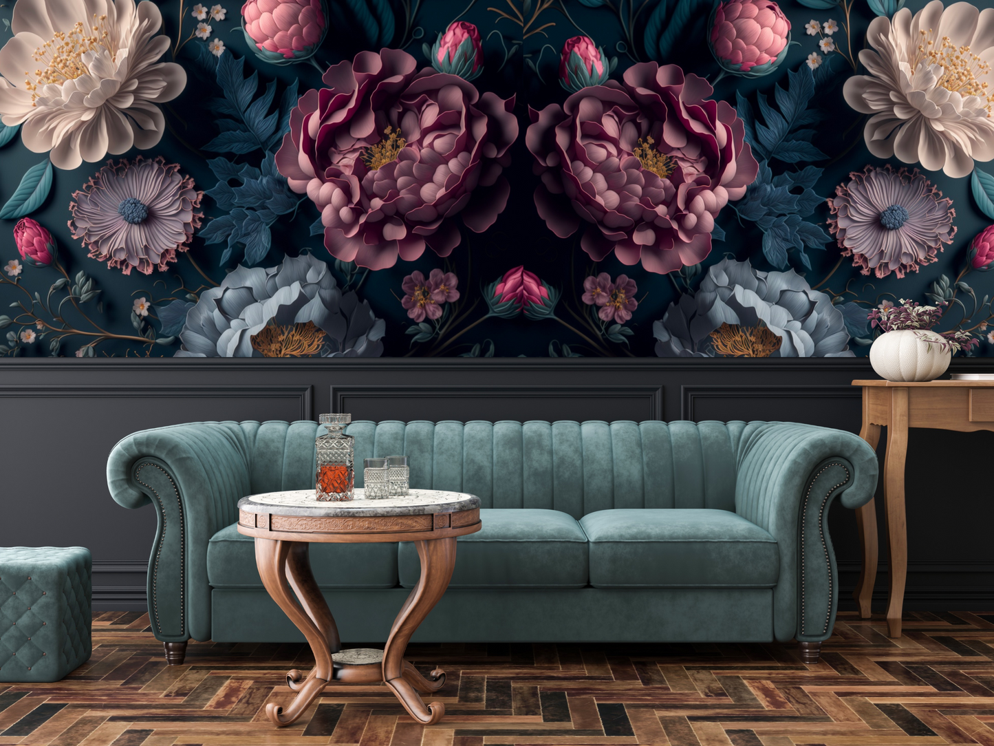 Wallpaper Floral Anatomy