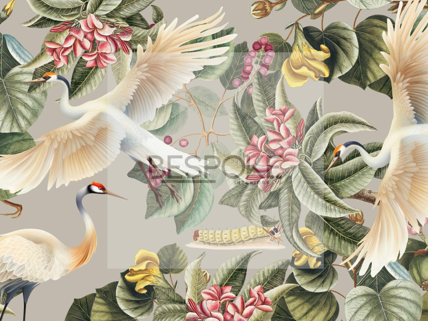 Wallpaper Feasting Birds
