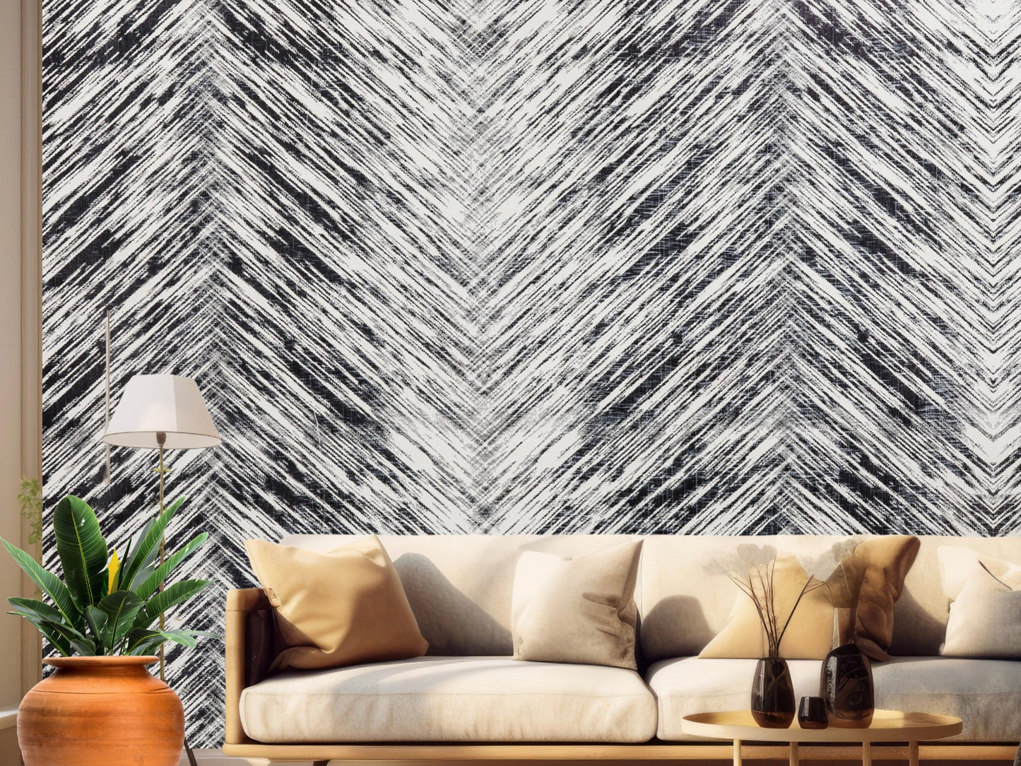 Wallpaper Heringbone