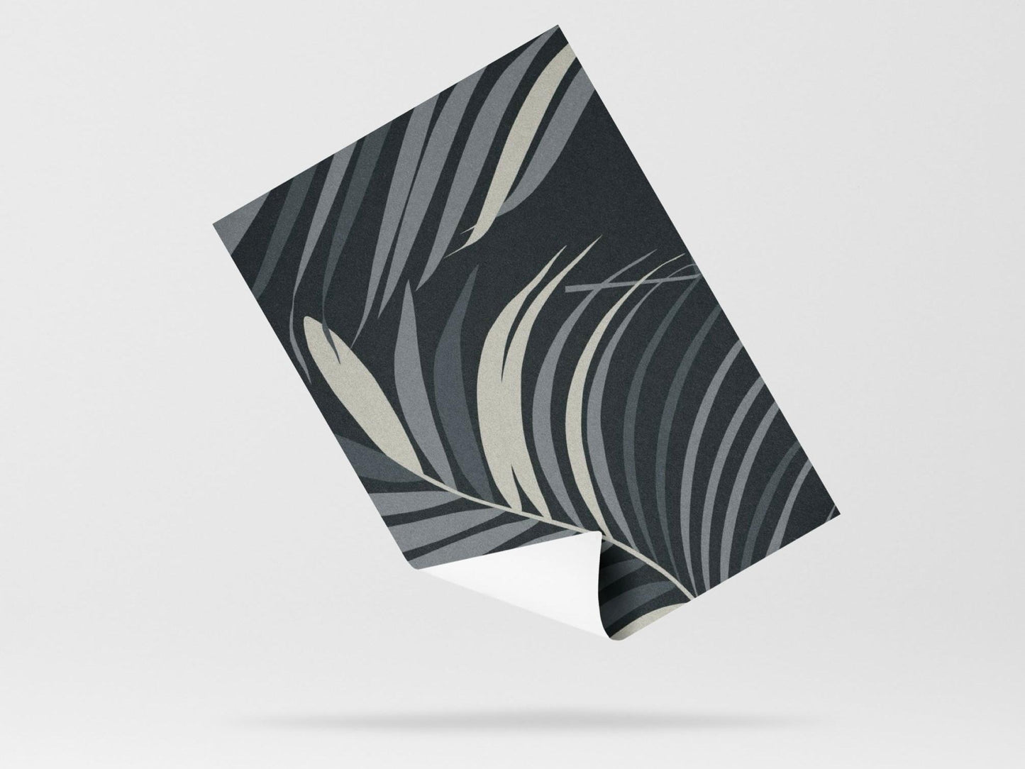 Wallpaper Palm Leaf Multi green