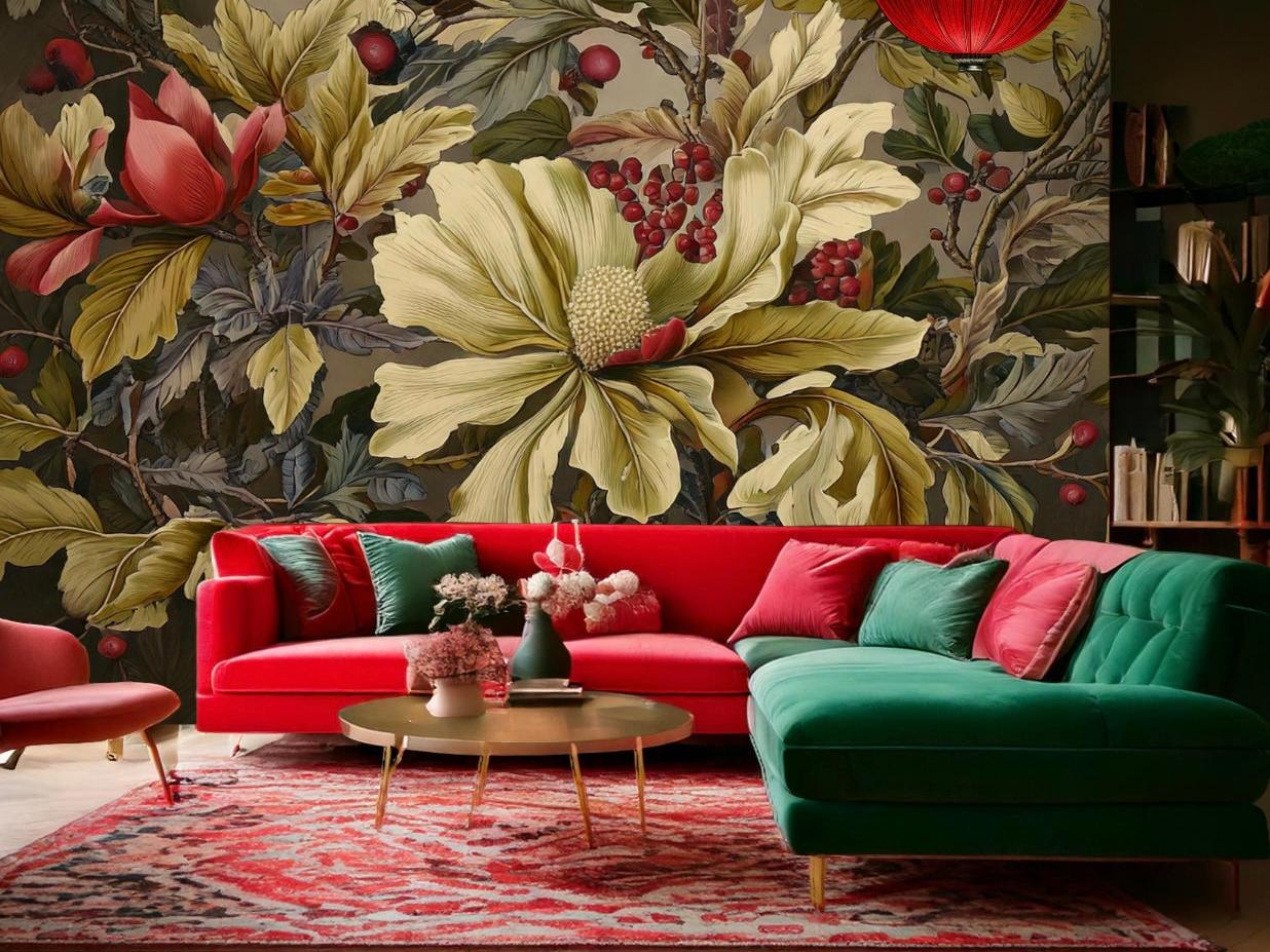 Wallpaper Blossom Embrace