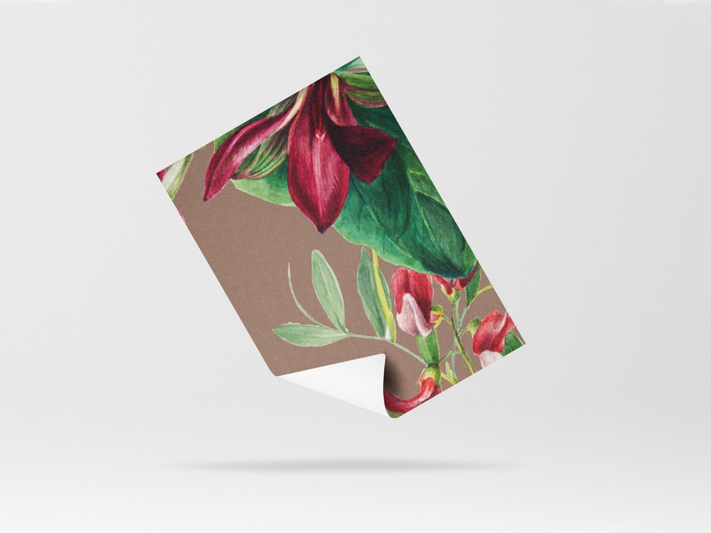 Wallpaper Purple Foliage