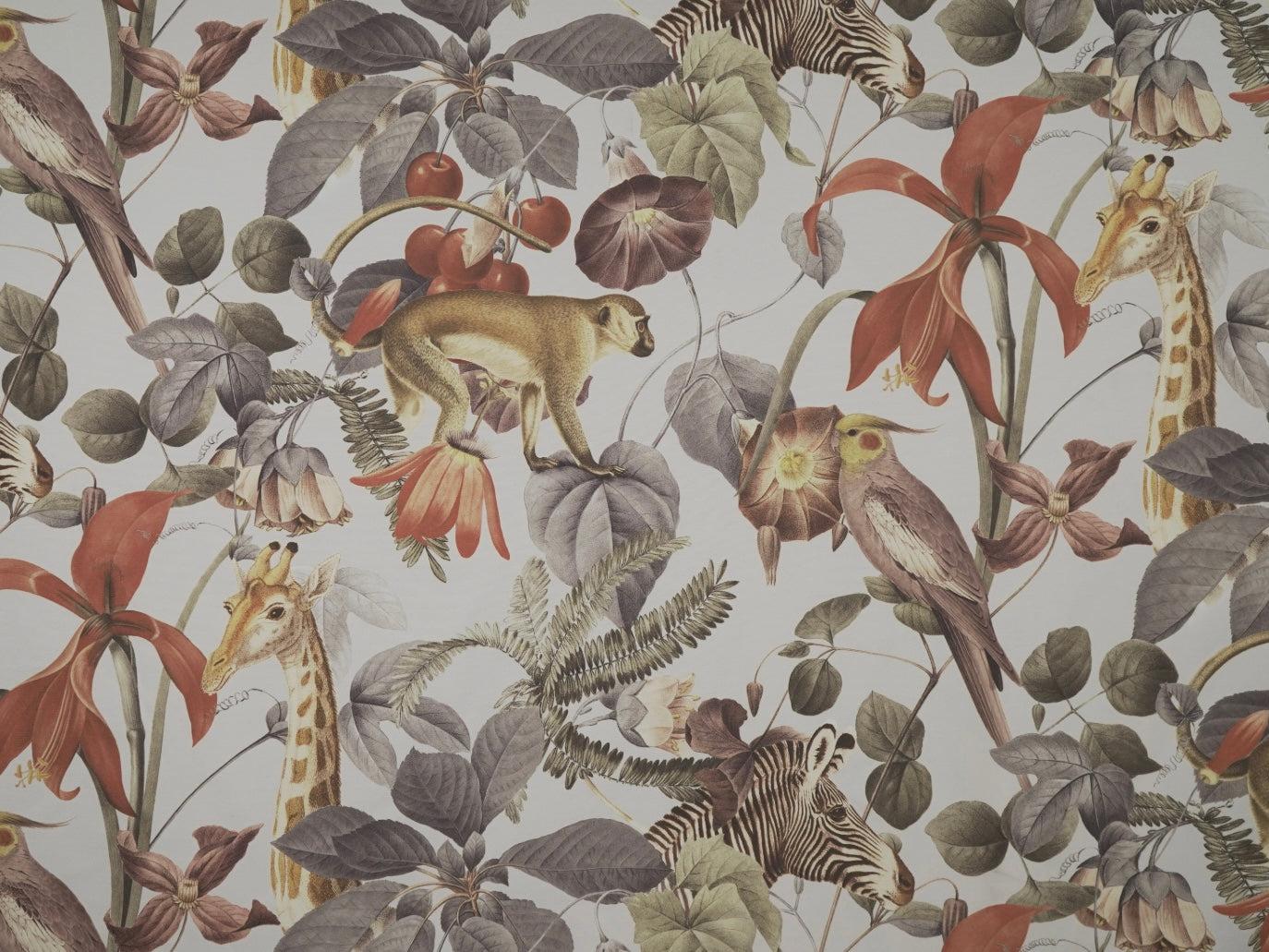 Wallpaper Giraffe Garden