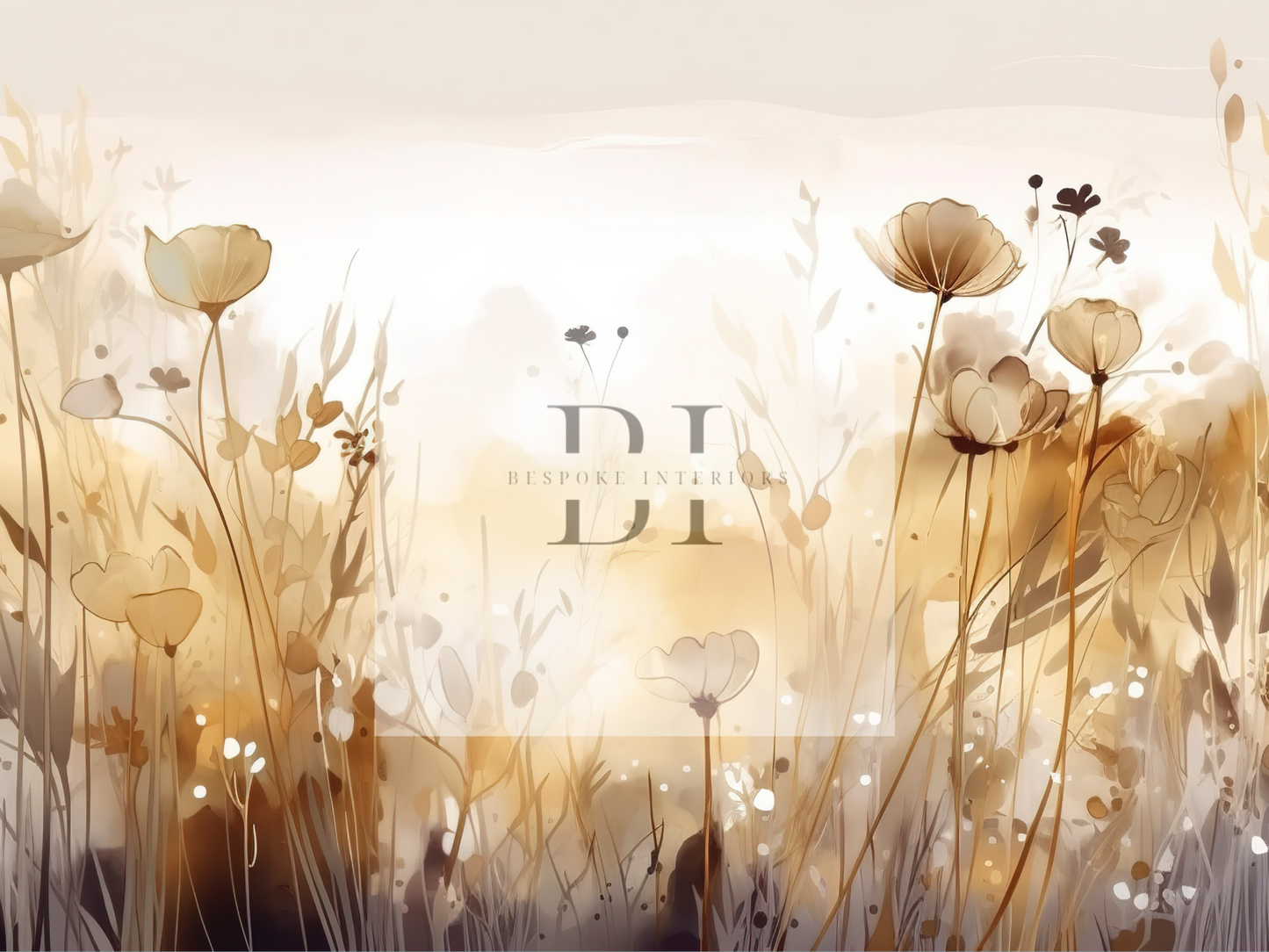 Wallpaper sweet sunny floral