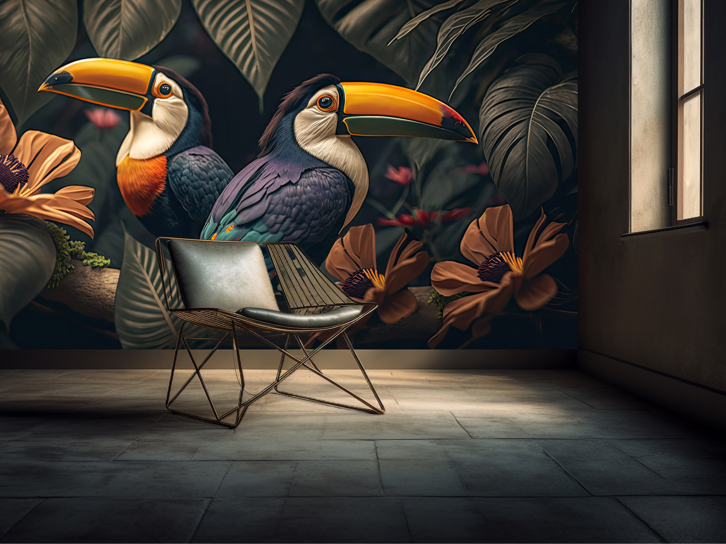 Wallpaper Tropical Birds