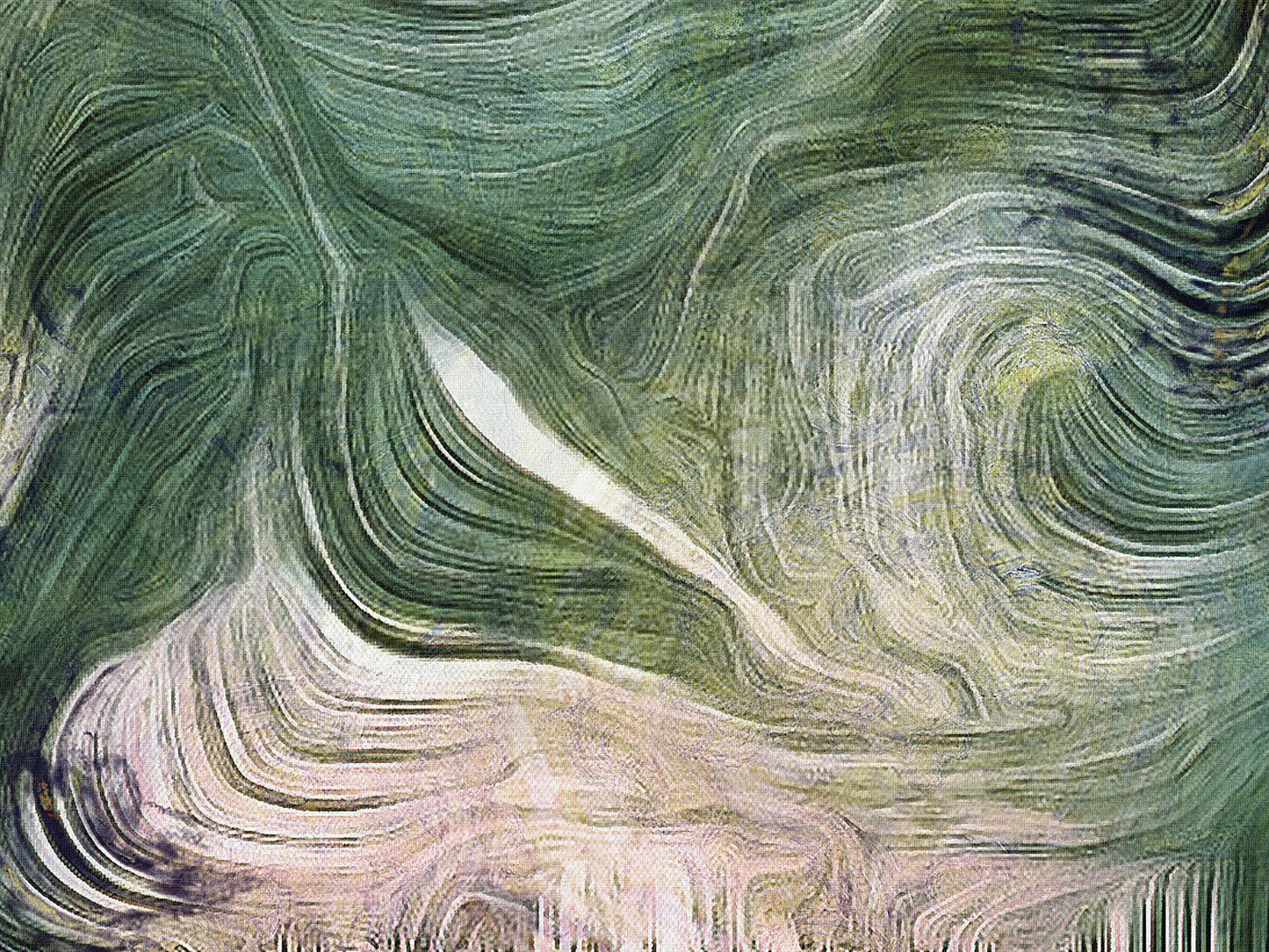 Wallpaper Lava Emerald