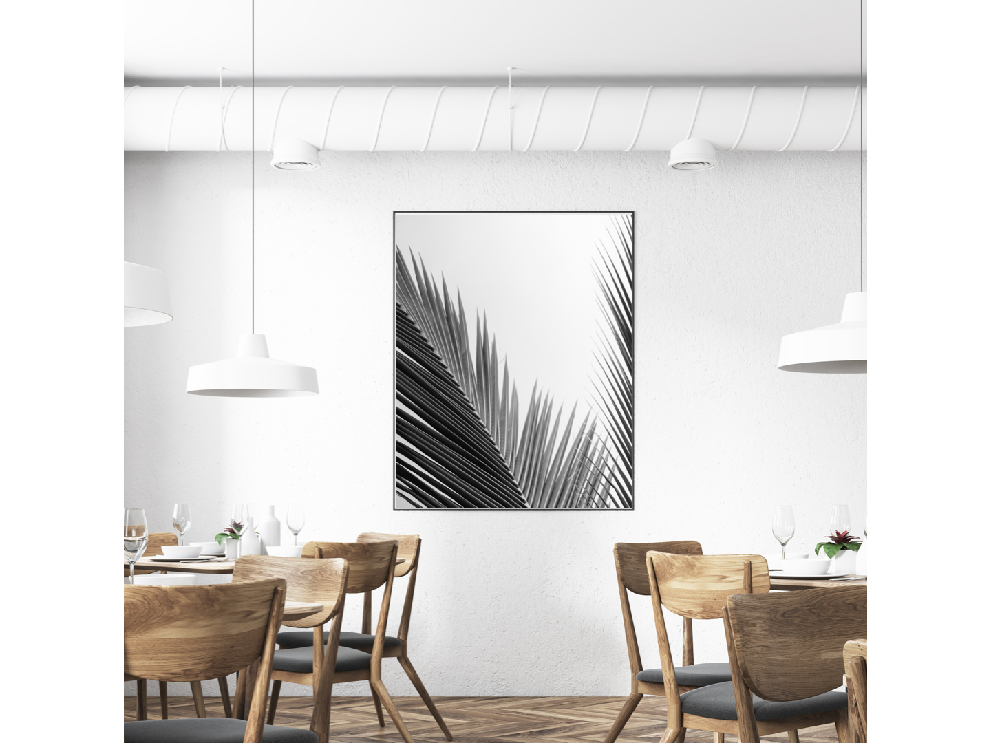 Wall Art Palm leaf