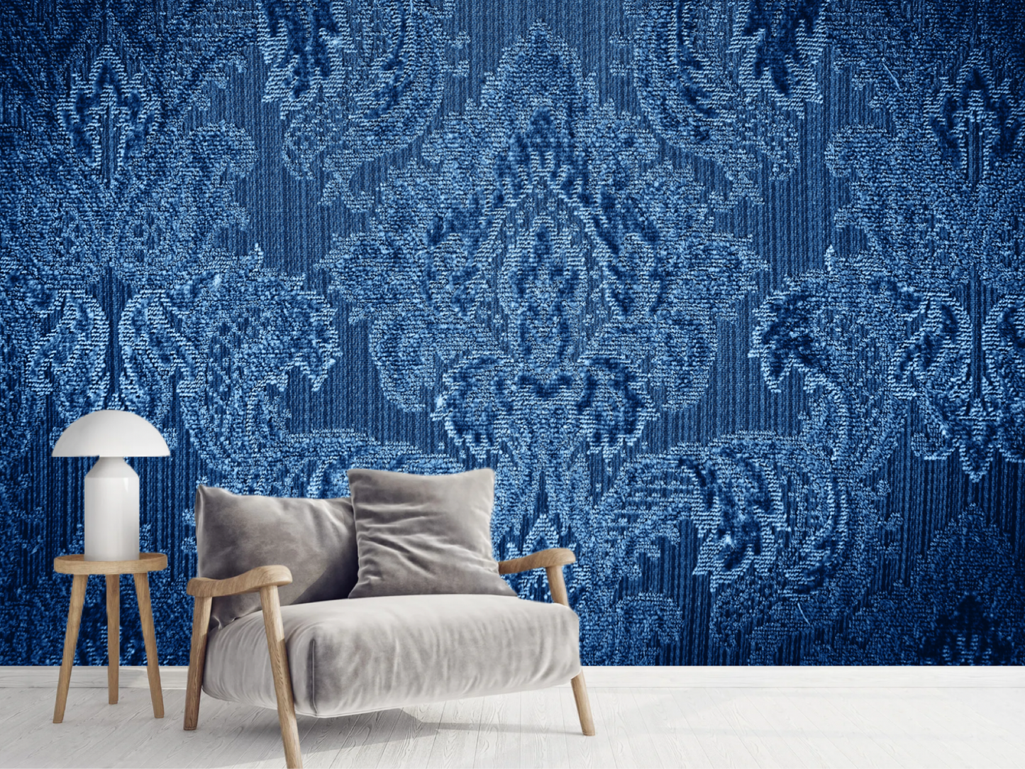 Wallpaper Vintage Blue
