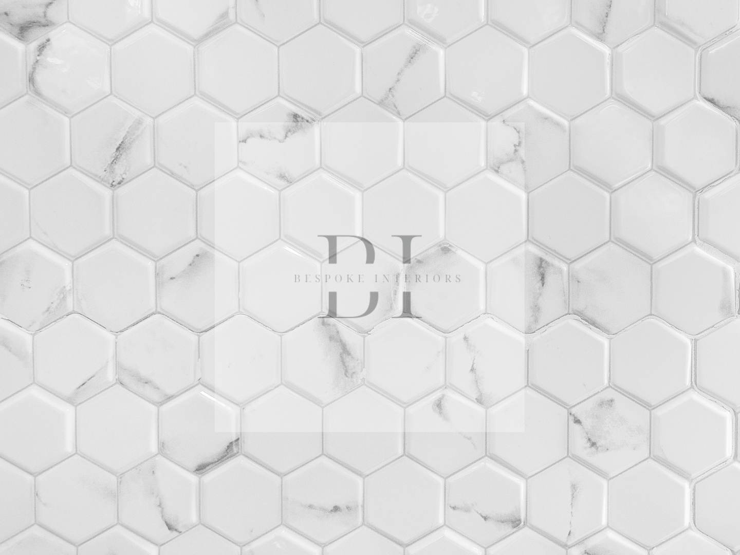 Wallpaper Marbled Honeycomb
