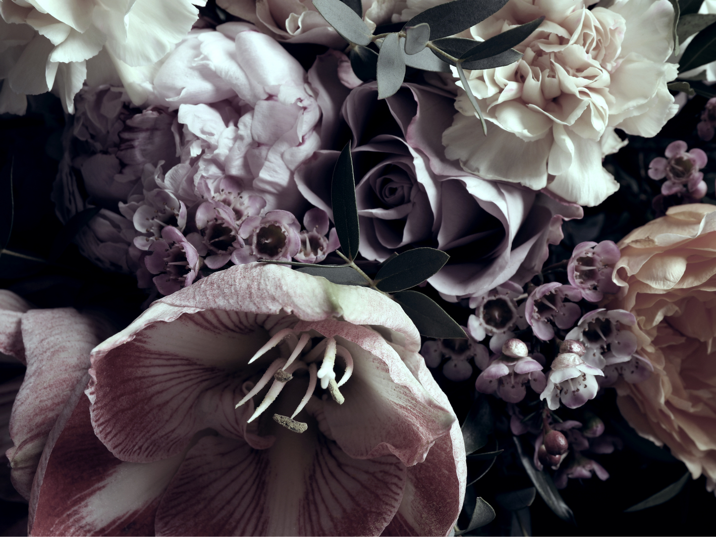 Wallpaper bouquet of flowers