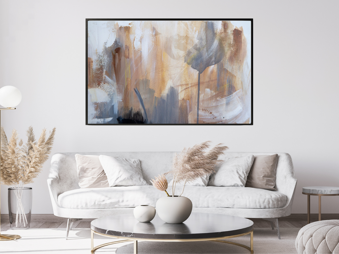 Wall Art Brush Strokes