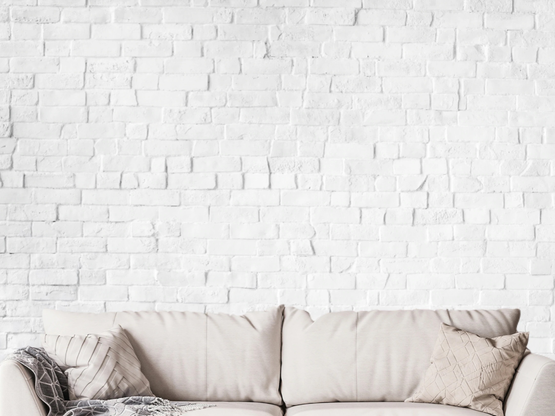 Wallpaper White Brick
