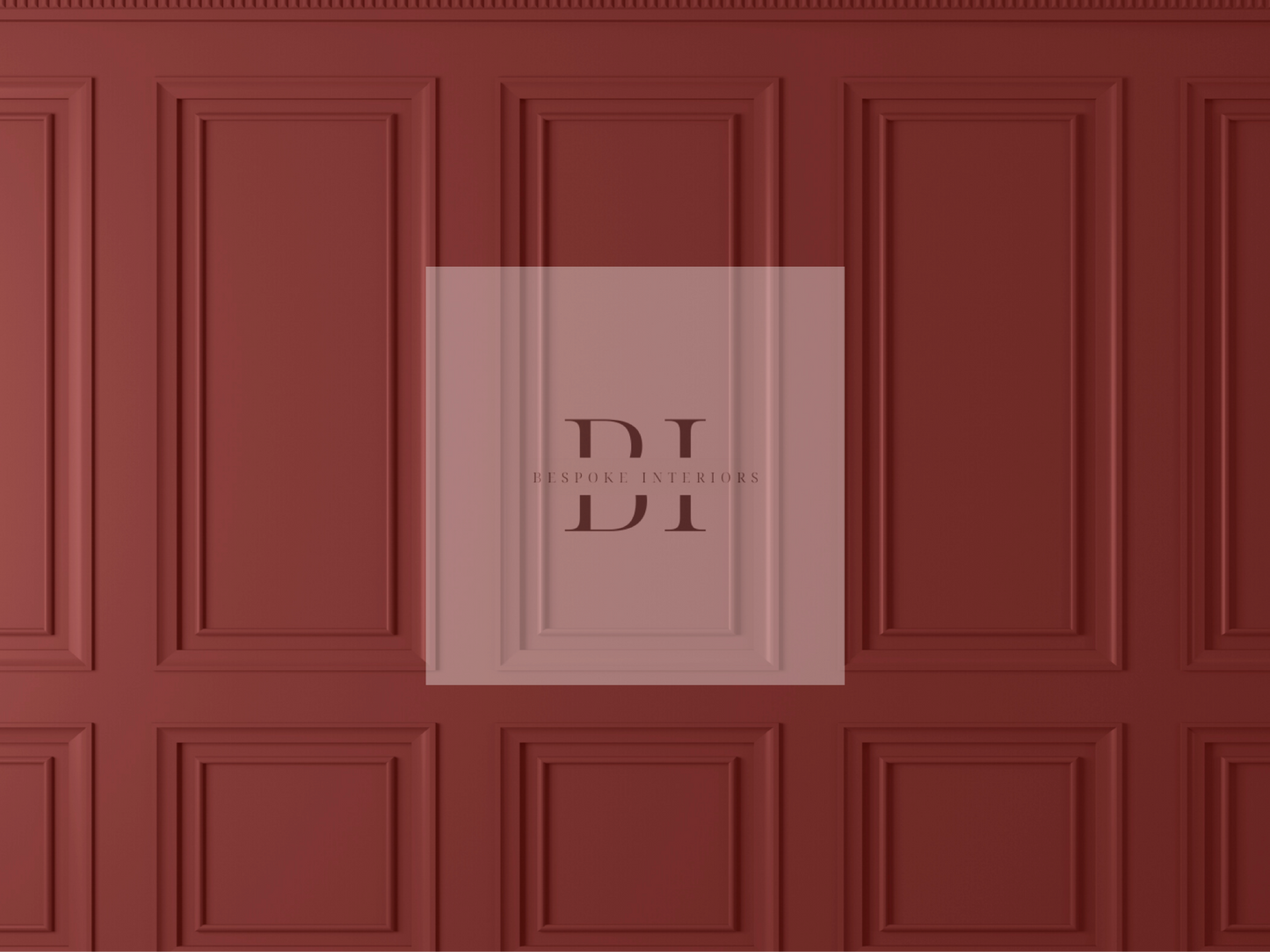 Wallpaper Wood Panelling Rectangular Plum