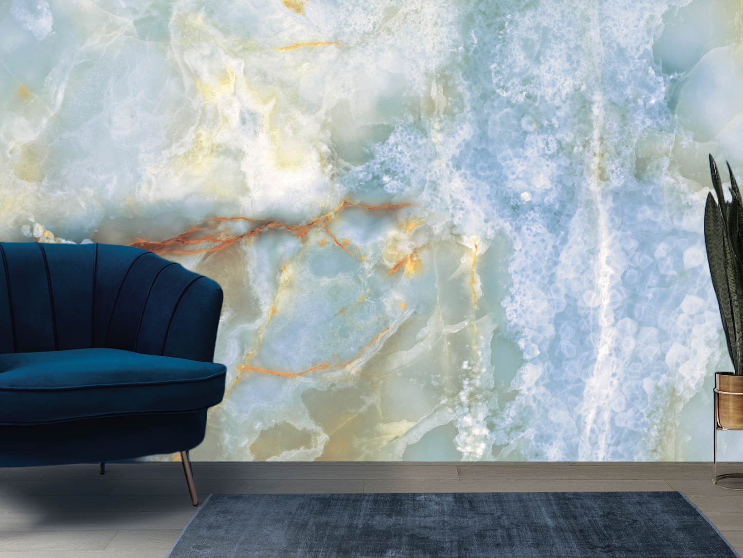 Wallpaper Hues of Blue