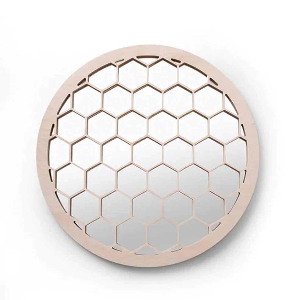 Honeycomb Mirror Round
