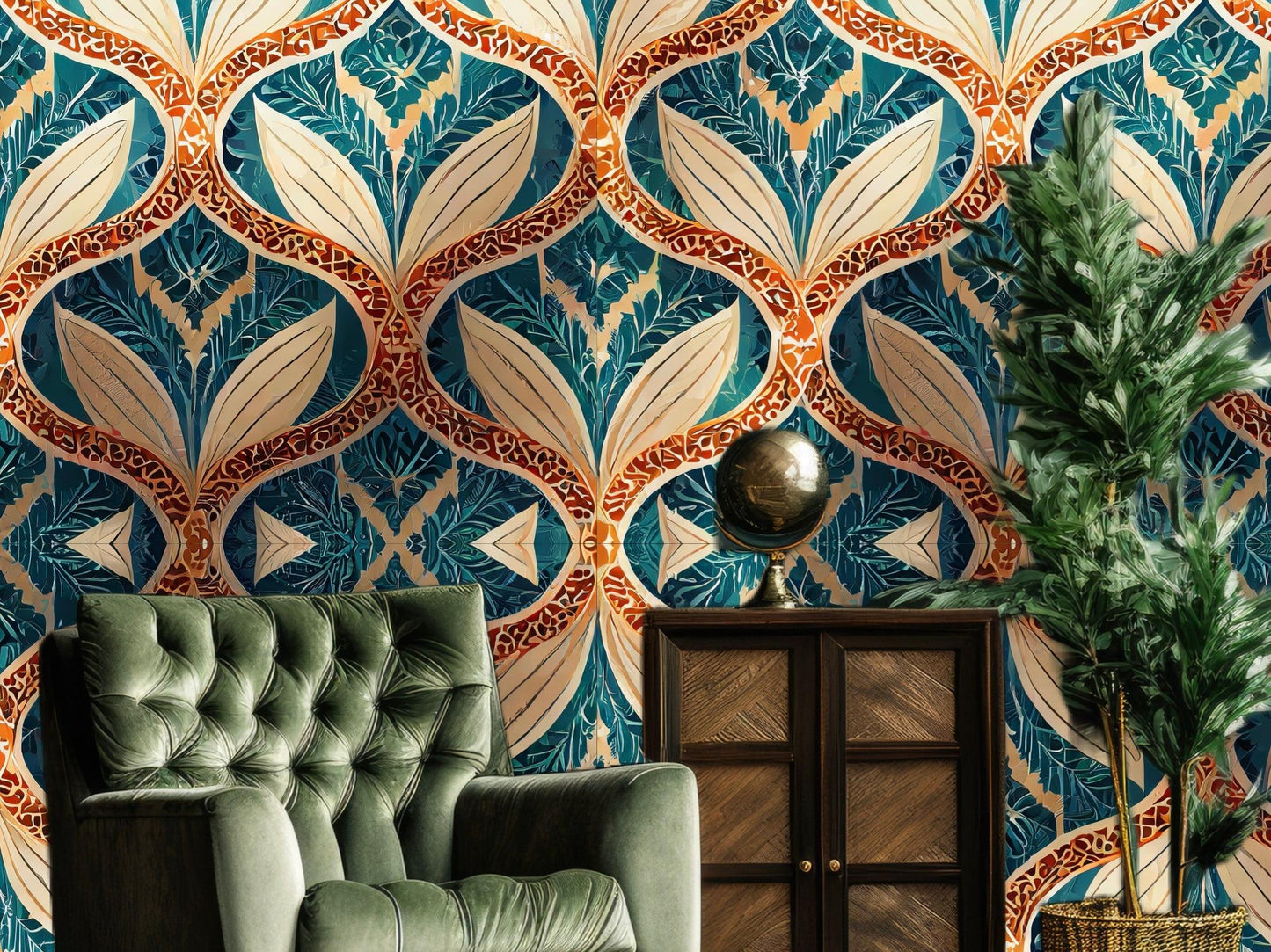 Wallpaper Moroccan Flow