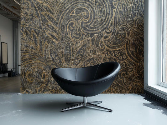 Wallpaper Midnight Marigold