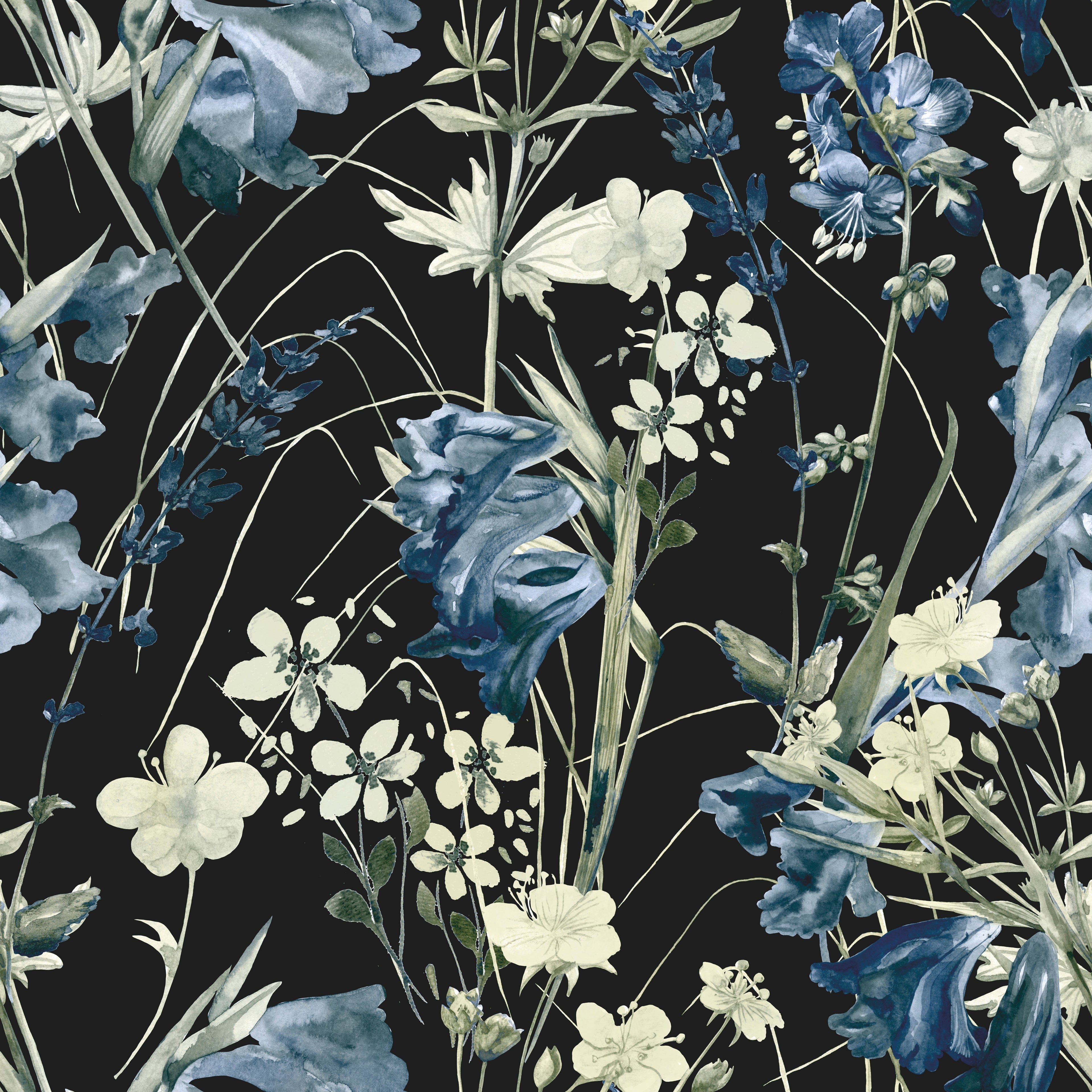 Wallpaper Understory in Ink & Parchment