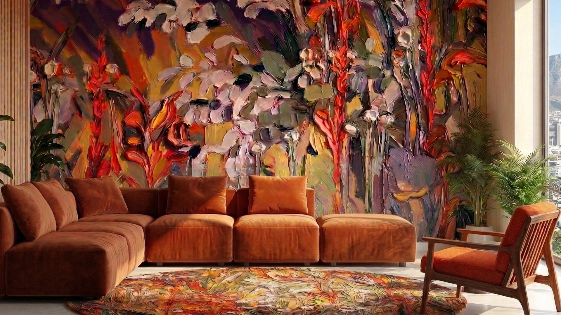 Wallpaper Cape Fire Lily