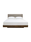 Abigail Floating Bed in Pristine Cafe au Lait