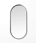 Deep Frame Pod Mirror - Black