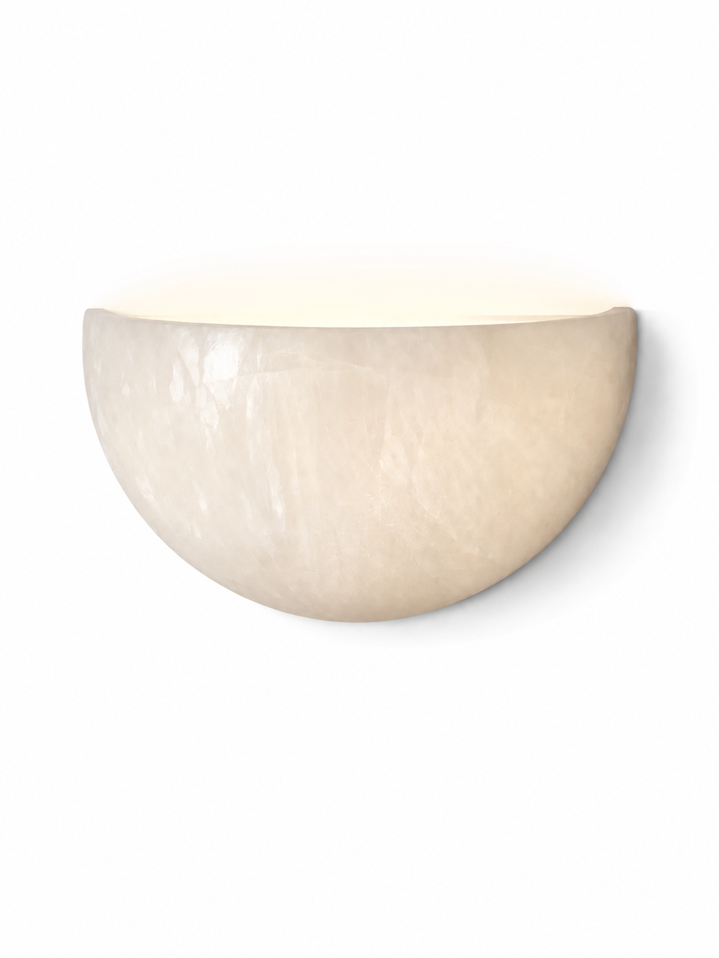 Quarter Moon Wall Light in Glow