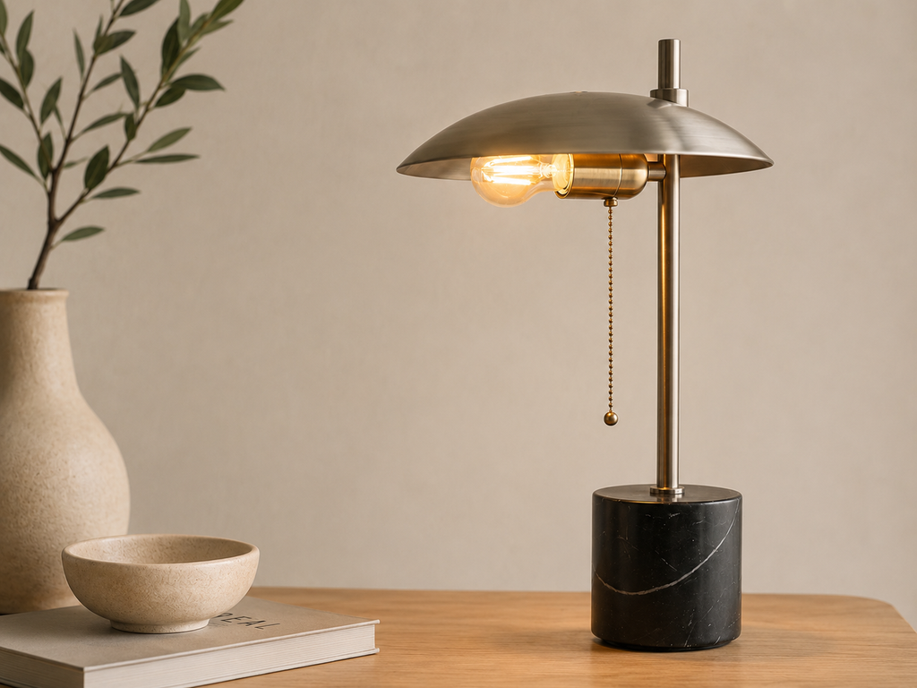 Peru Marble Desk Lamp