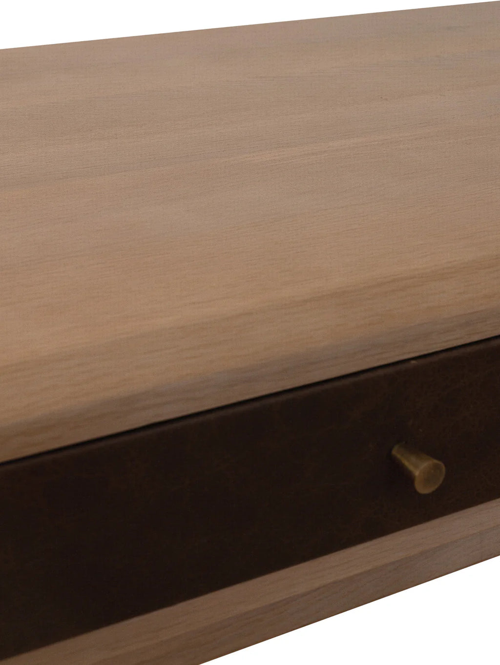 Memphis Oak Console in Mocha