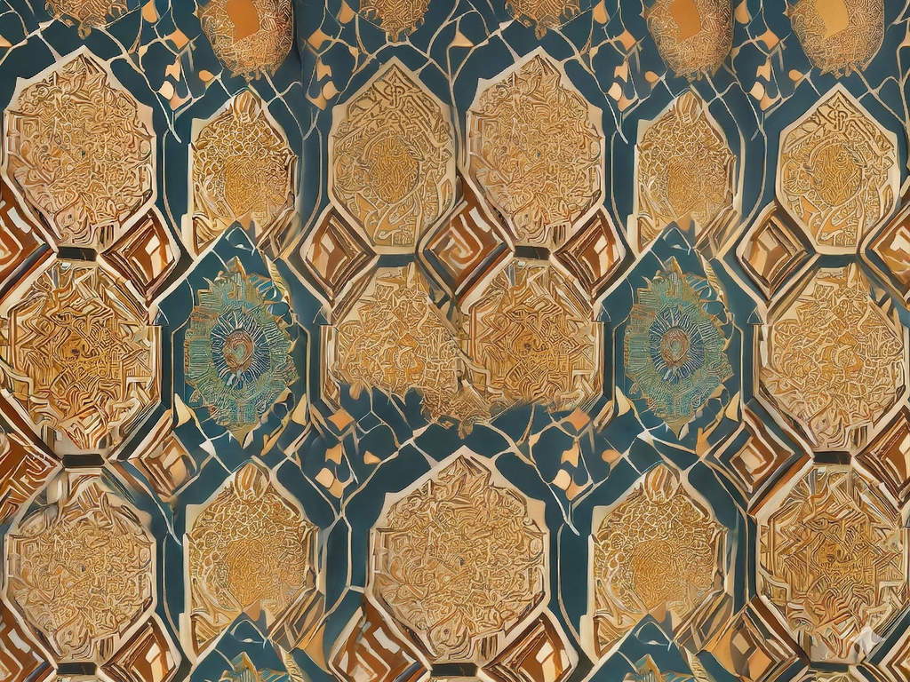 Wallpaper Moroccan Patchwork
