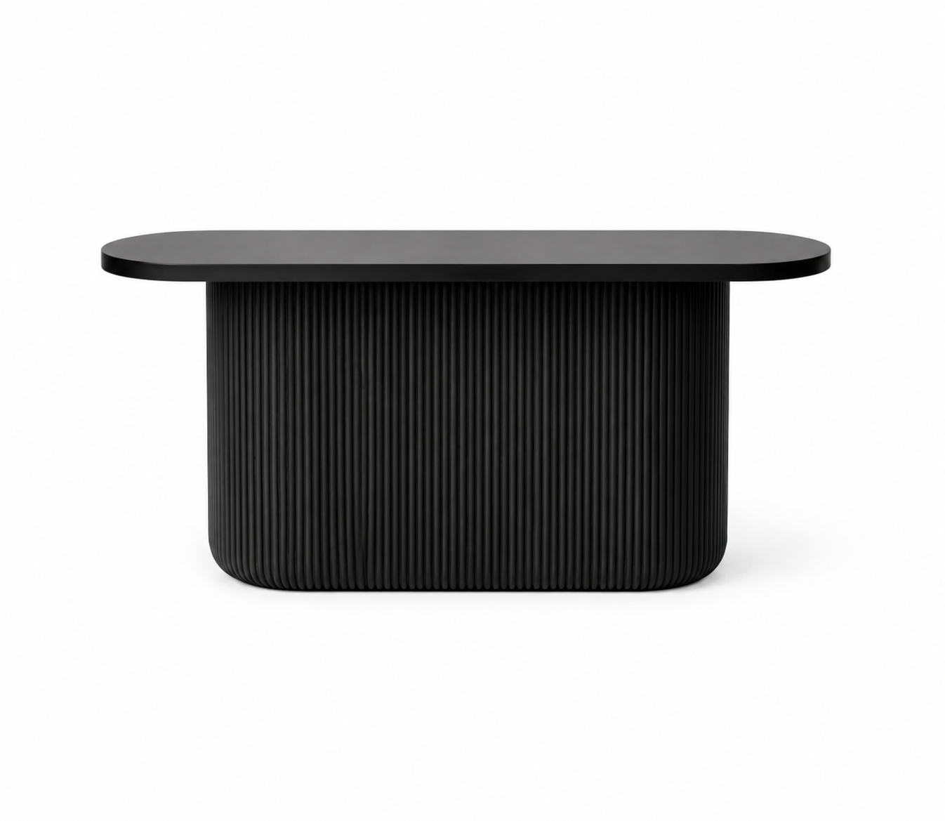 Arc Fluted Console Table