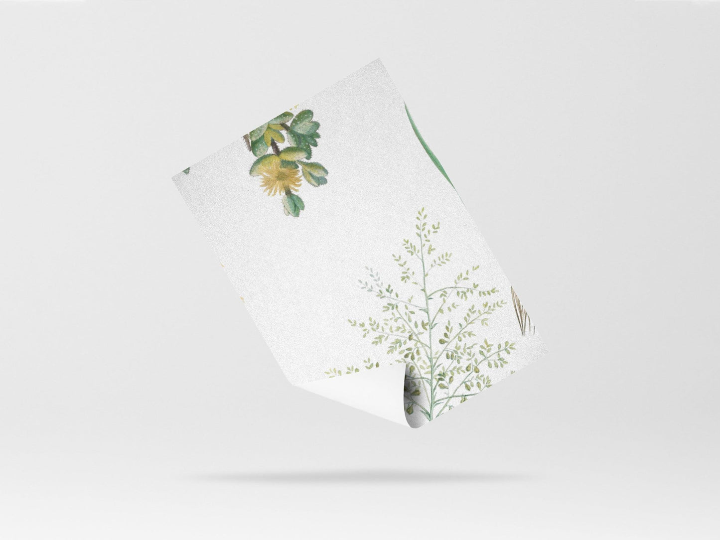 Wallpaper Yellow Floral