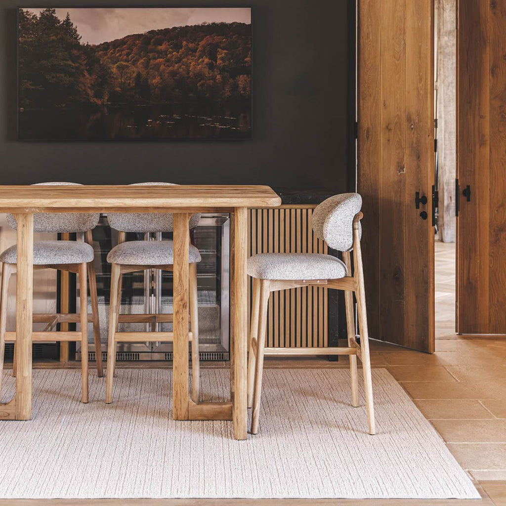 Milano Oak Bar Chair