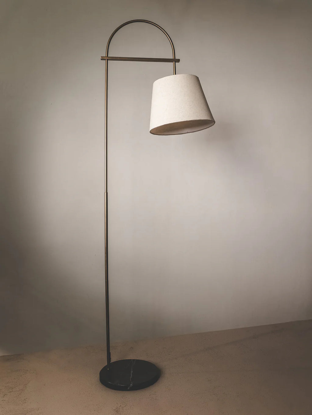 Duncan Floor Lamp in Linen