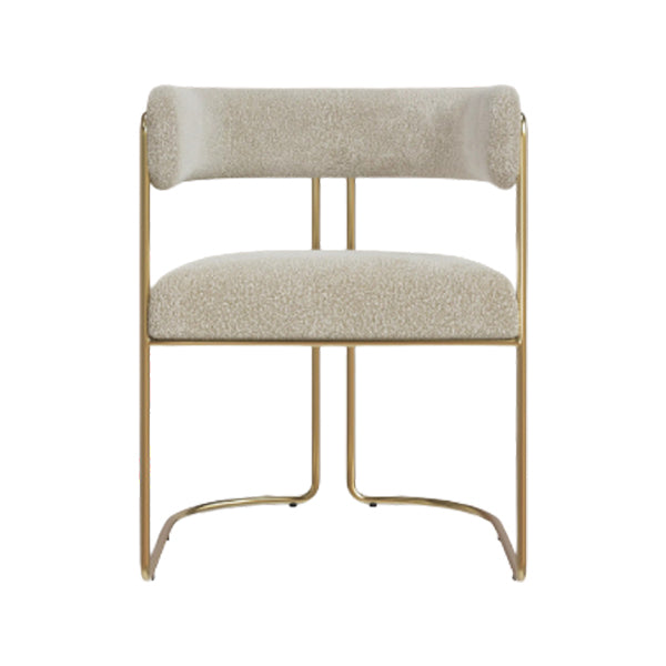 Jules Chair BRUSHED Brass Frame