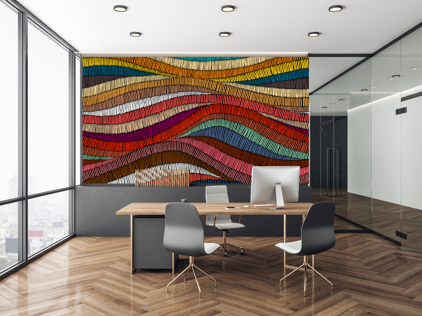 Wallpaper Savanna Threads