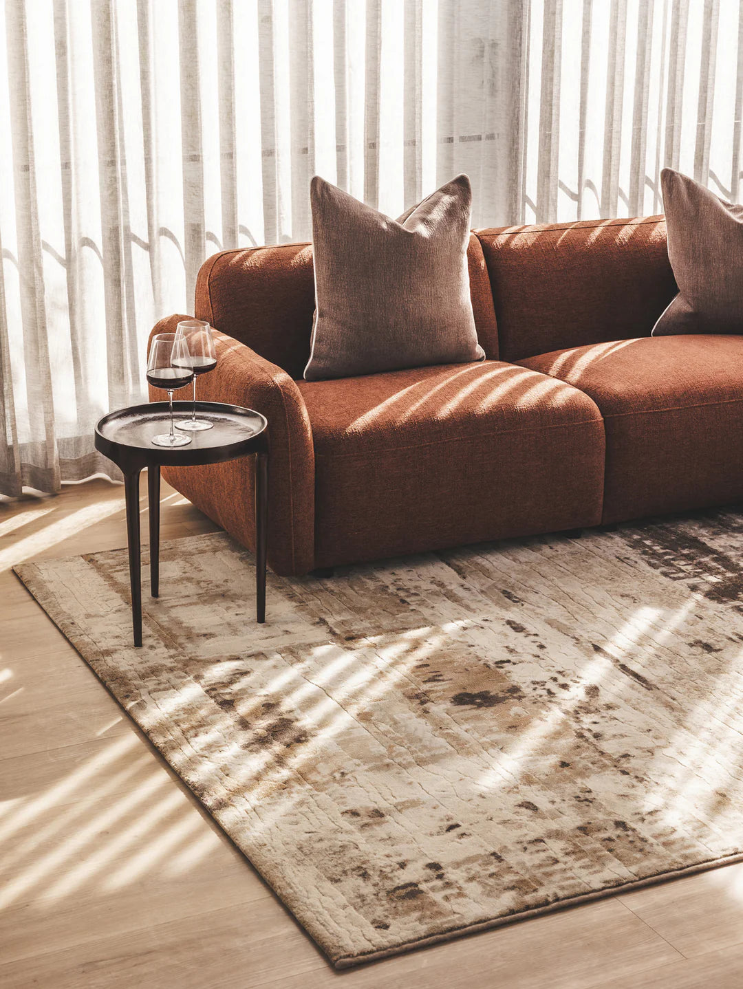 Suspense Rug in Desert Haze