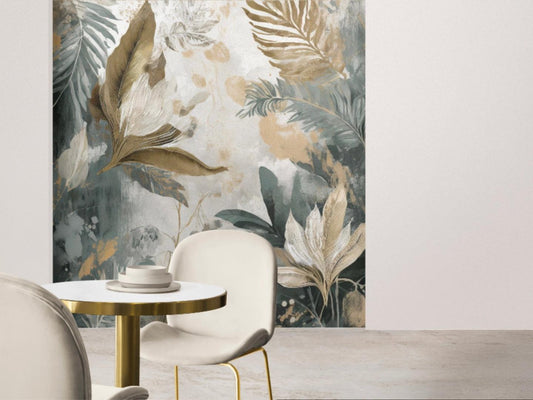 Wallpaper Vintage Organic Floral