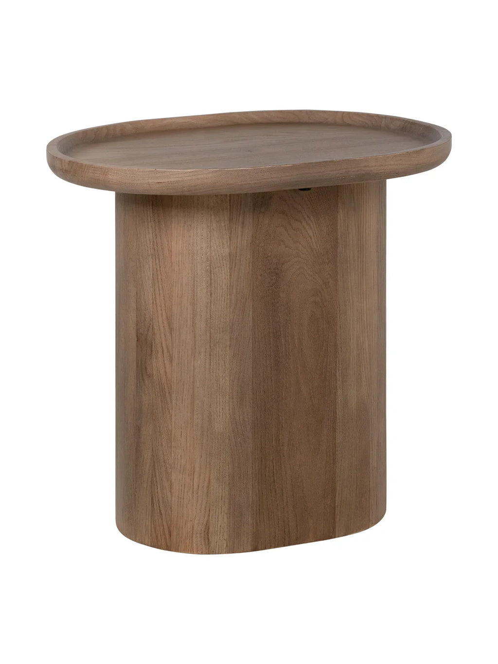 Maurula Oak Side Table in Cumin
