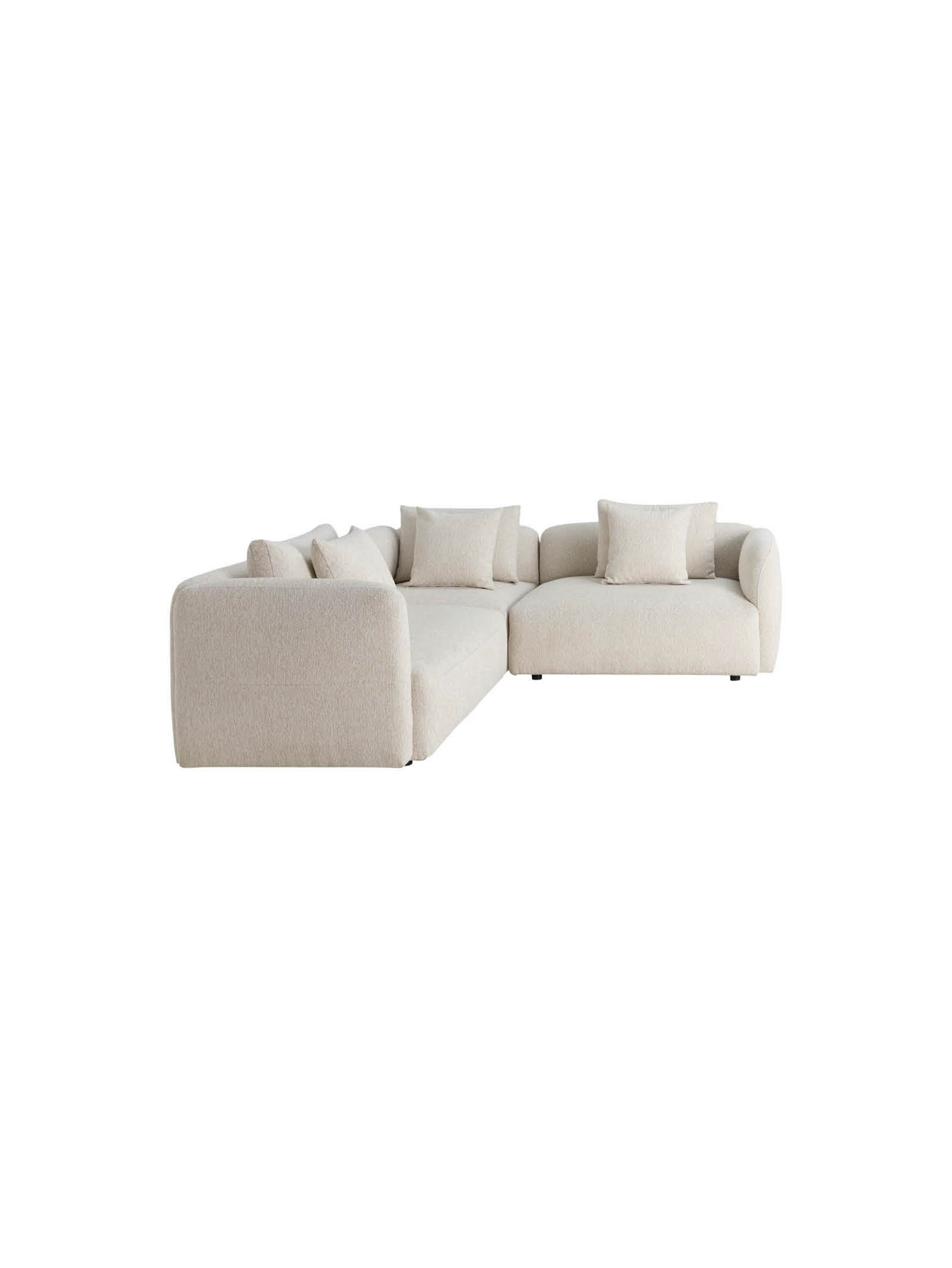 Aluna Modular Sofa Set in Cloud
