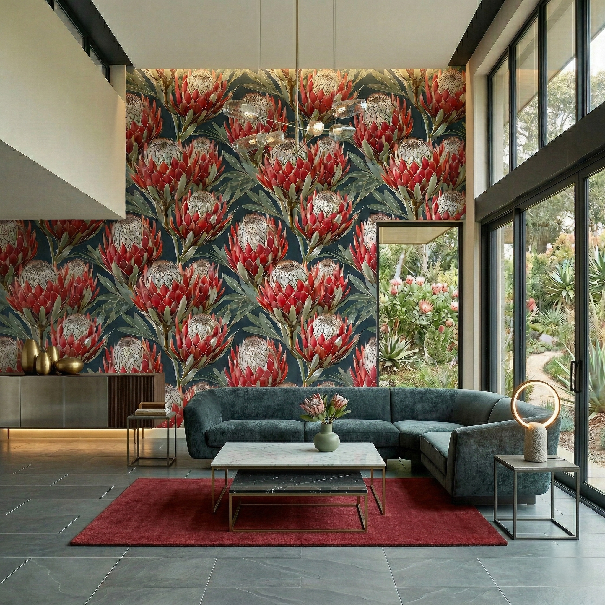 Wallpaper Protea Pinnacle
