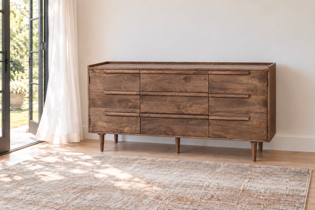 Tervane Sideboard - Aged Walnut