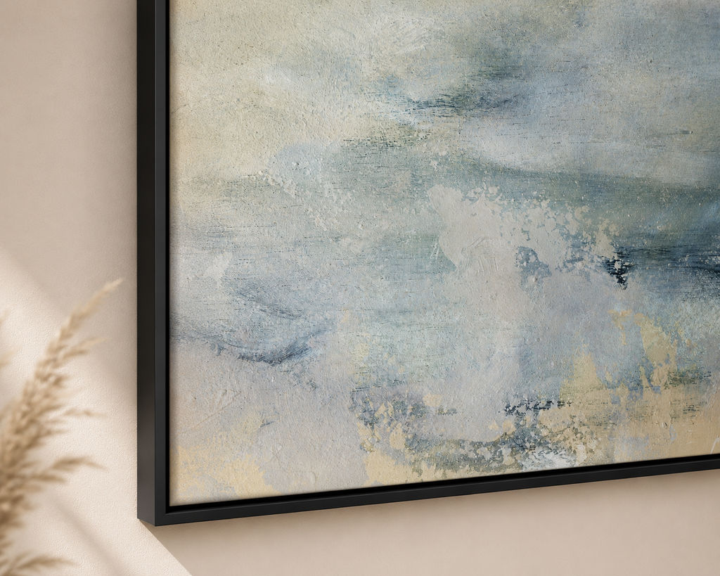 Wall Art Whispered Terrain in Coastal Mist