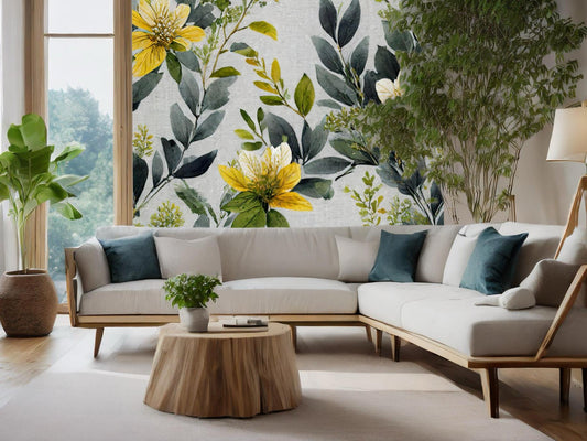 Wallpaper Sunlit Foliage