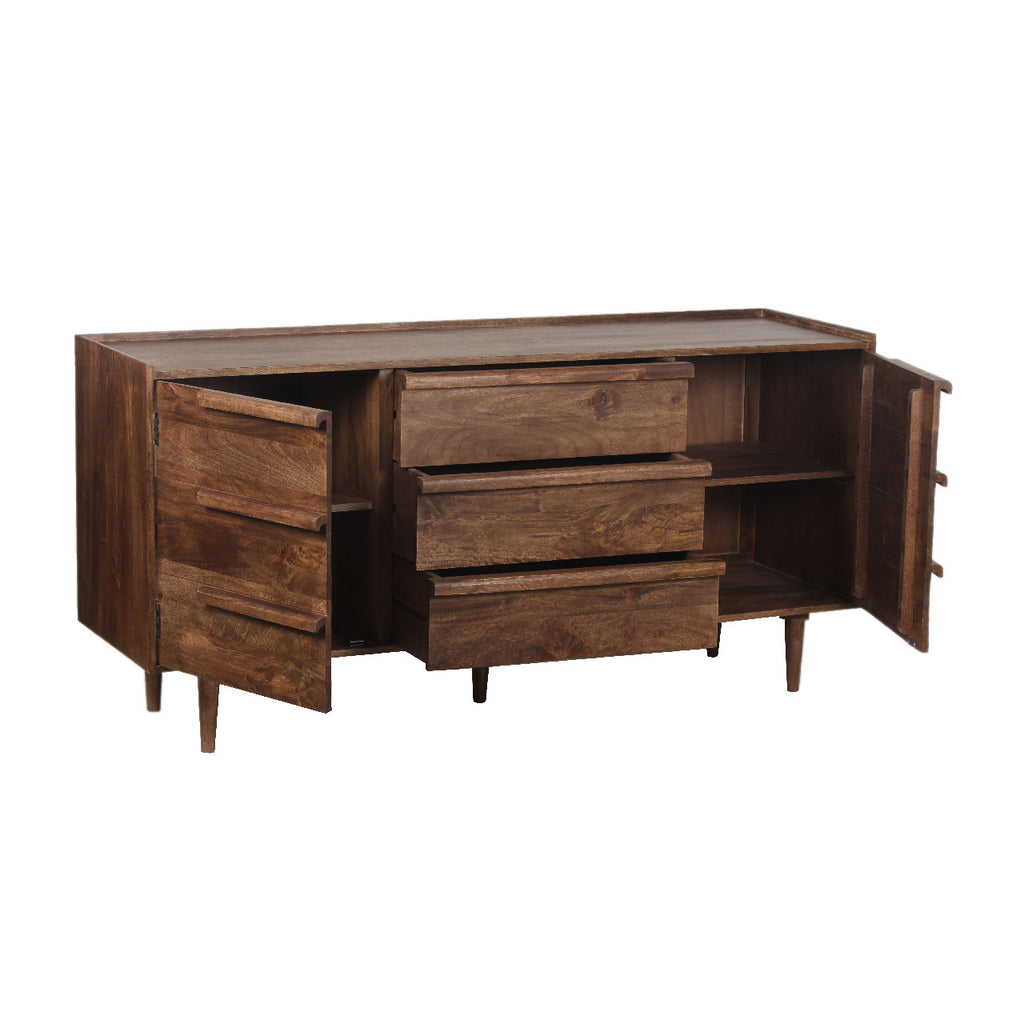Tervane Sideboard - Aged Walnut