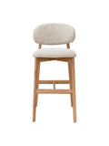 Milano Oak Bar Chair